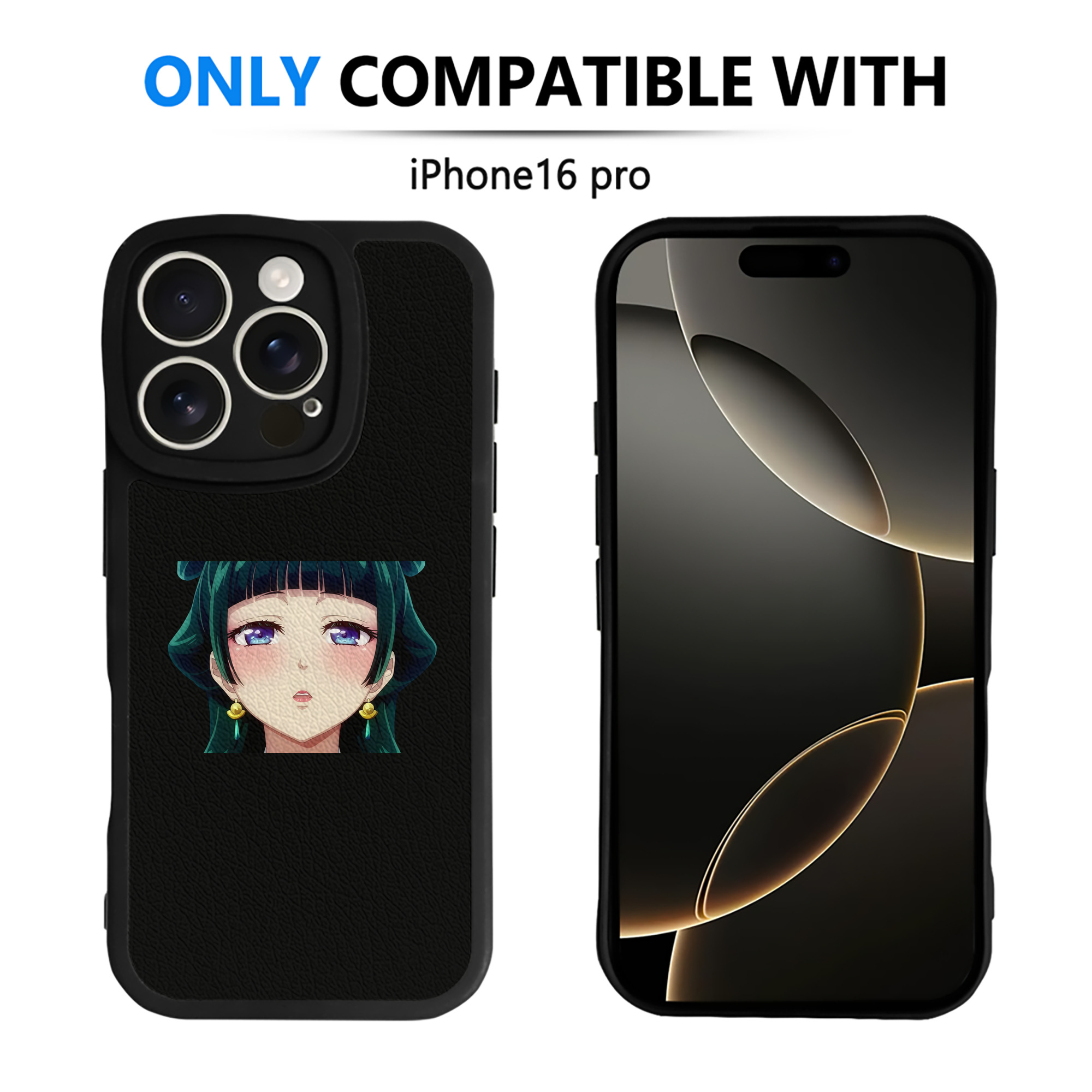 薬屋のひとりごと The Apothecary Diaries 【iPhone 16シリーズ対応】シリコンスマホケース（レザー調） 材質：シリコン